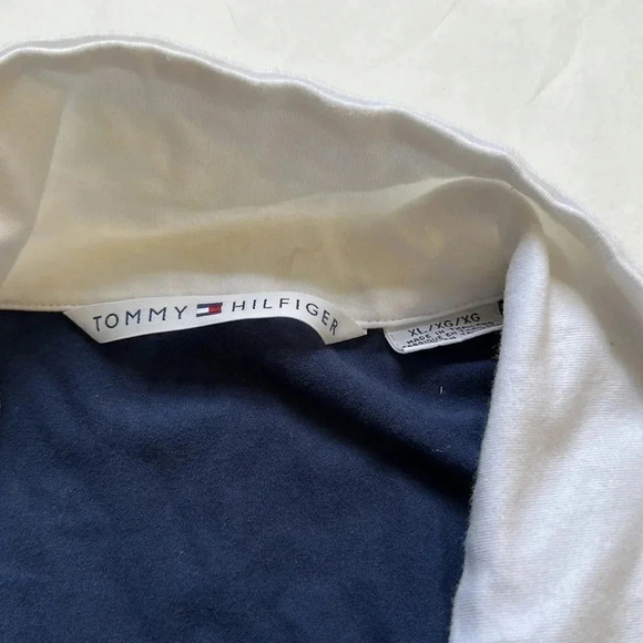 Tommy Hilfiger blue and white zip up vest size XL NWT - Picture 2 of 6